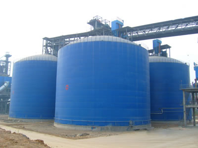 清流水泥钢板库改造