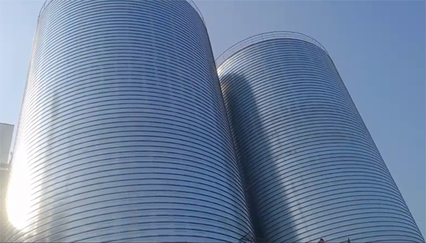 清流2座混凝土高架卷板仓