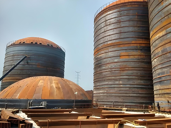 清流焦粉钢板仓